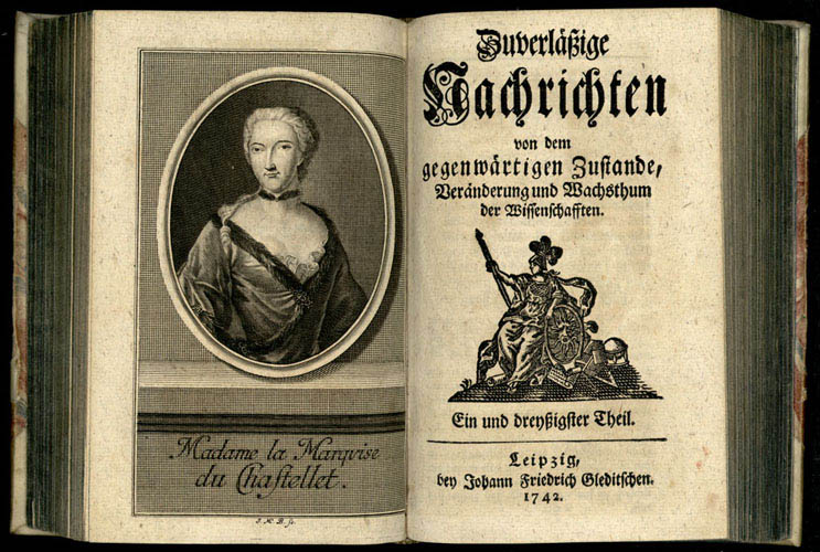 G.E. LeTonnelier de Breteuil Marquise DuChâtelet